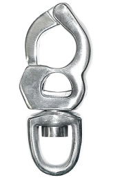 Карабин шкотовый 85 мм нерж (10247980)